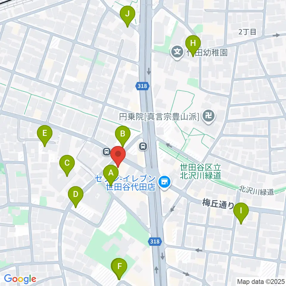 big turtle STUDIOS周辺の駐車場・コインパーキング一覧地図