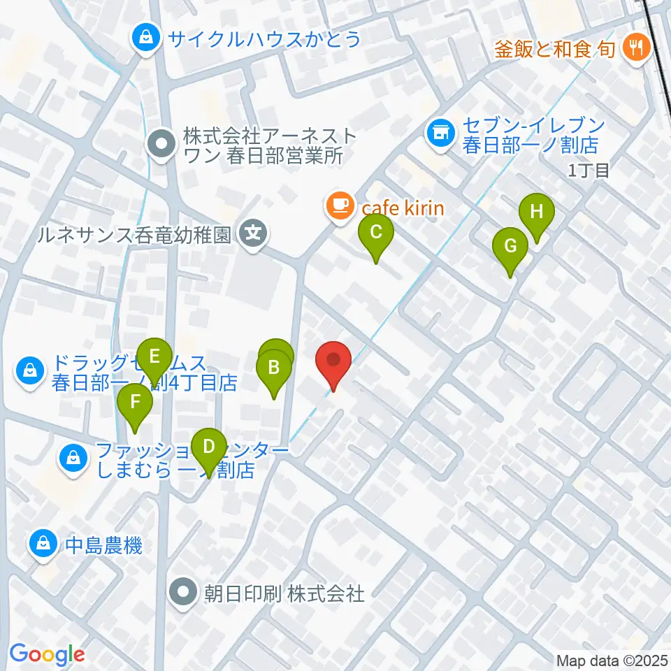 ヴァイオリン工房 IL VIOLINO周辺の駐車場・コインパーキング一覧地図