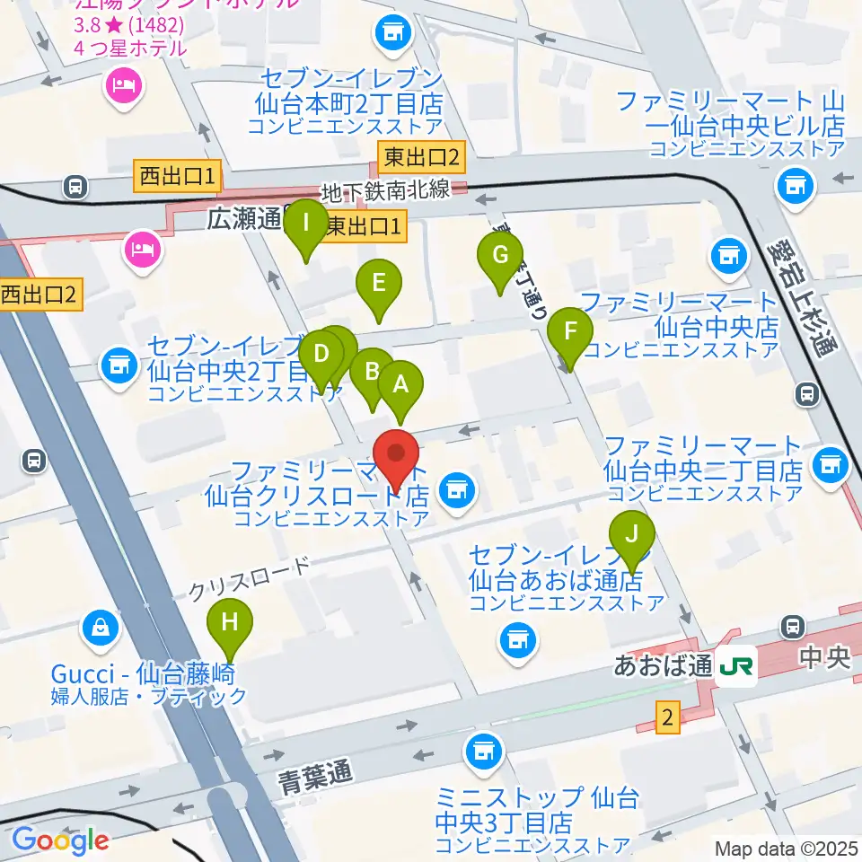 誰も知らない劇場周辺の駐車場・コインパーキング一覧地図