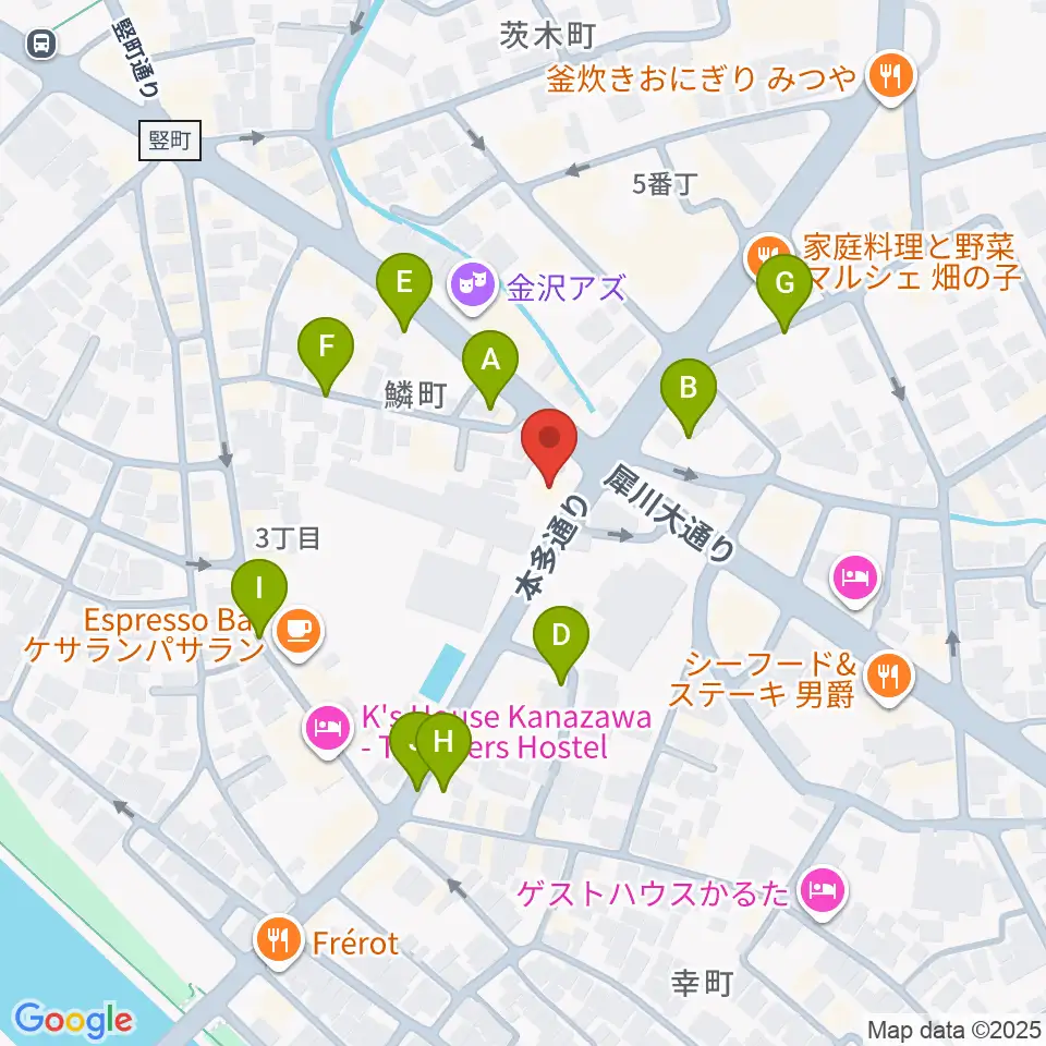 エスタシオレコーズ周辺の駐車場・コインパーキング一覧地図