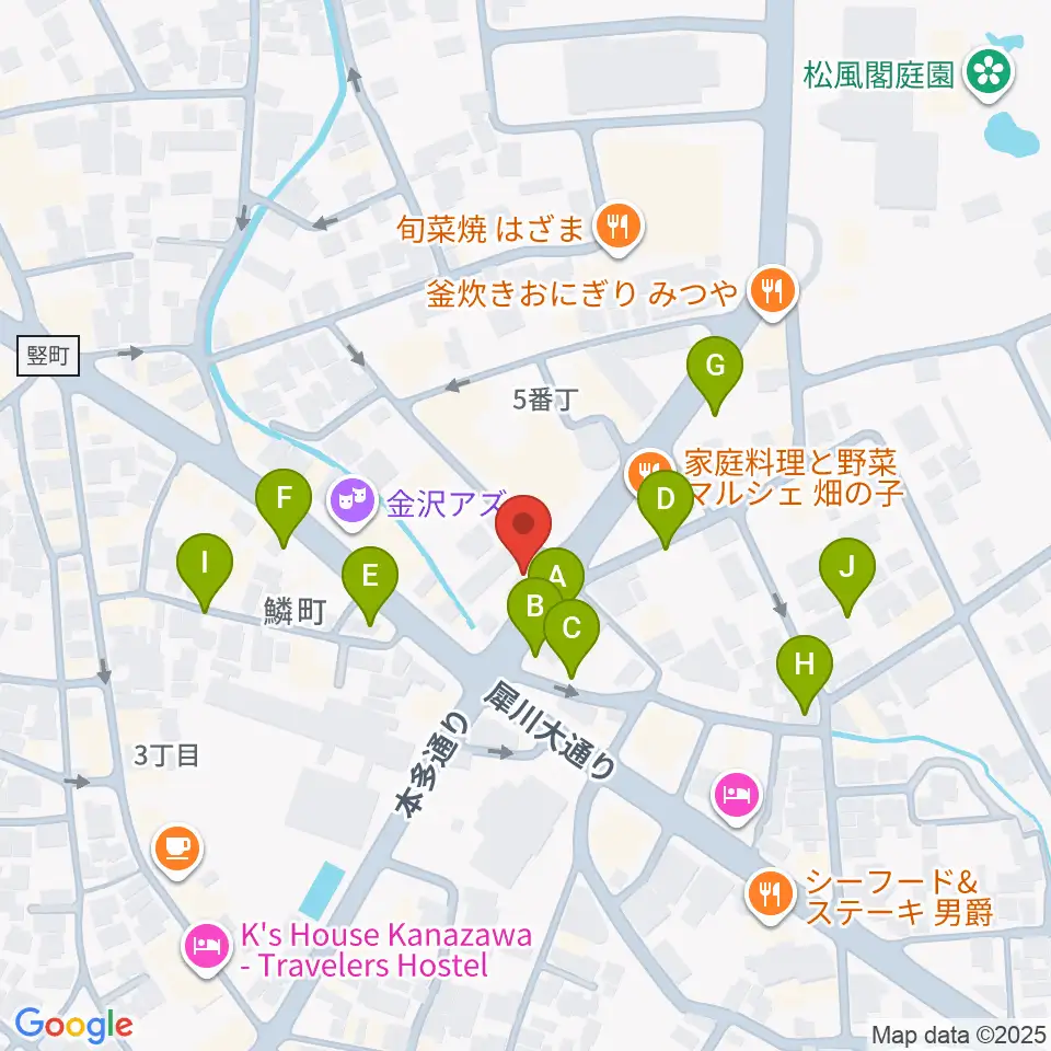 道草カフェ・アルプ周辺の駐車場・コインパーキング一覧地図