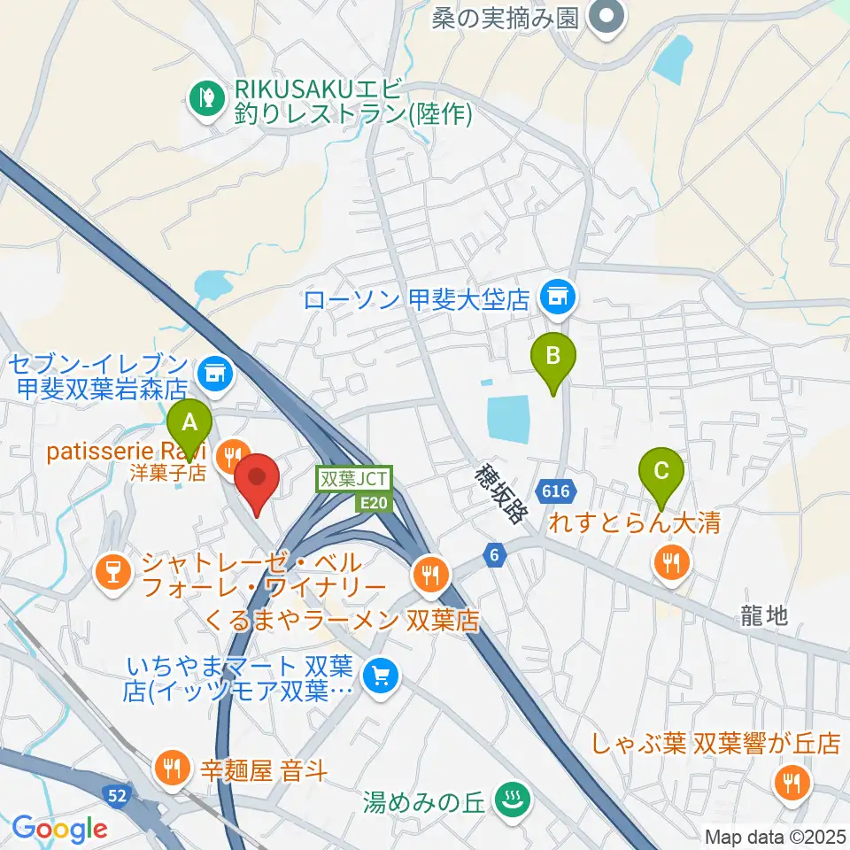 iB MUSIC STUDIO周辺の駐車場・コインパーキング一覧地図