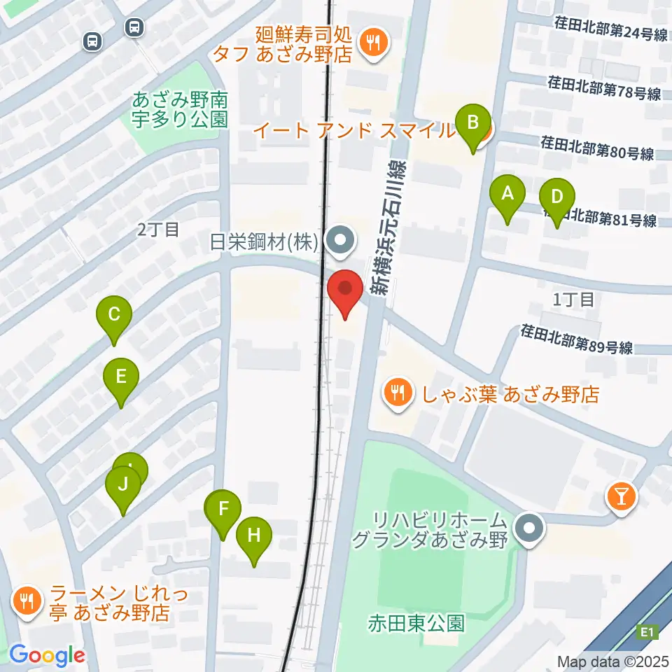 sound studio U-Be周辺の駐車場・コインパーキング一覧地図