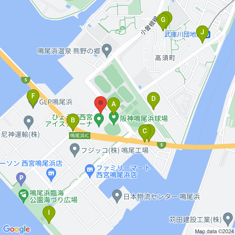 ライフパートナーアリーナ周辺の駐車場・コインパーキング一覧地図