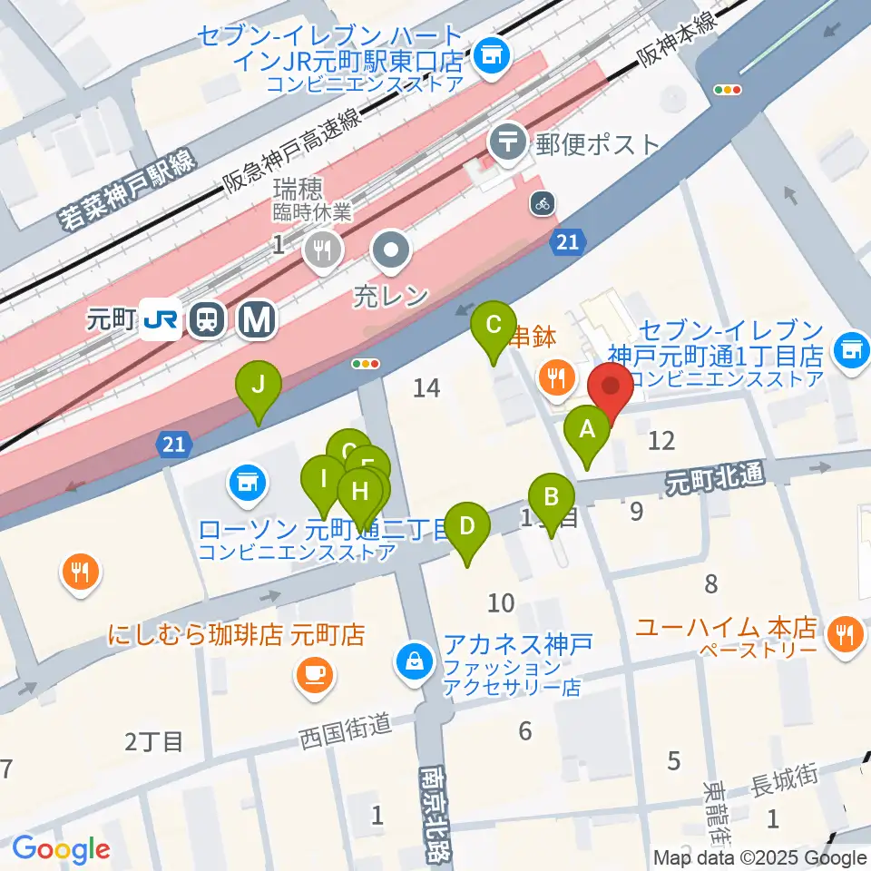 汎芽舎周辺の駐車場・コインパーキング一覧地図