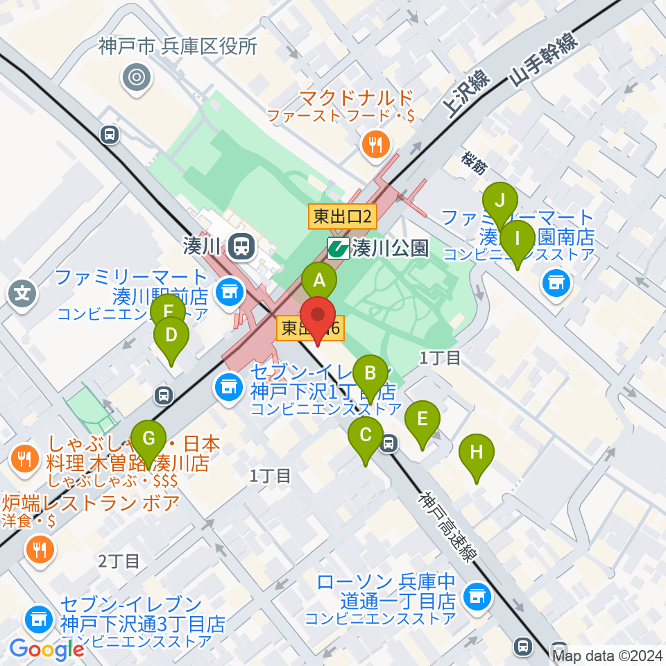 一番星食堂周辺の駐車場・コインパーキング一覧地図