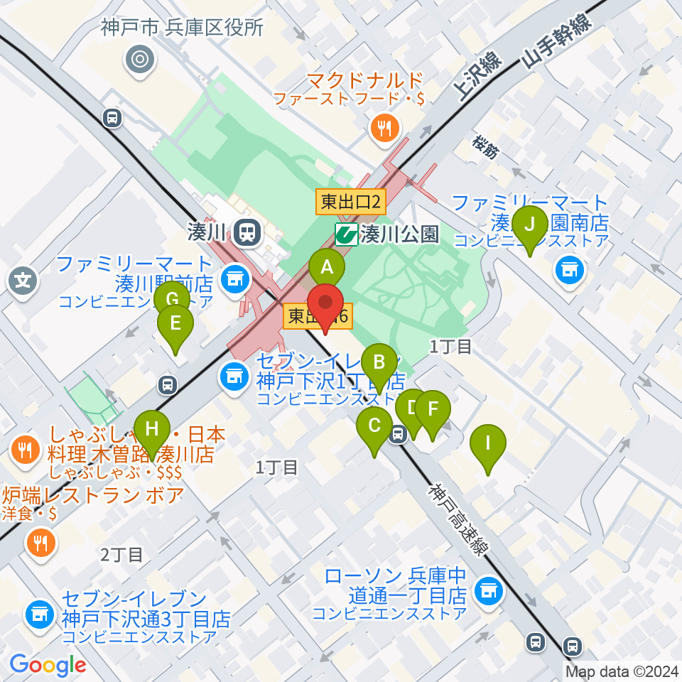 一番星食堂周辺の駐車場・コインパーキング一覧地図