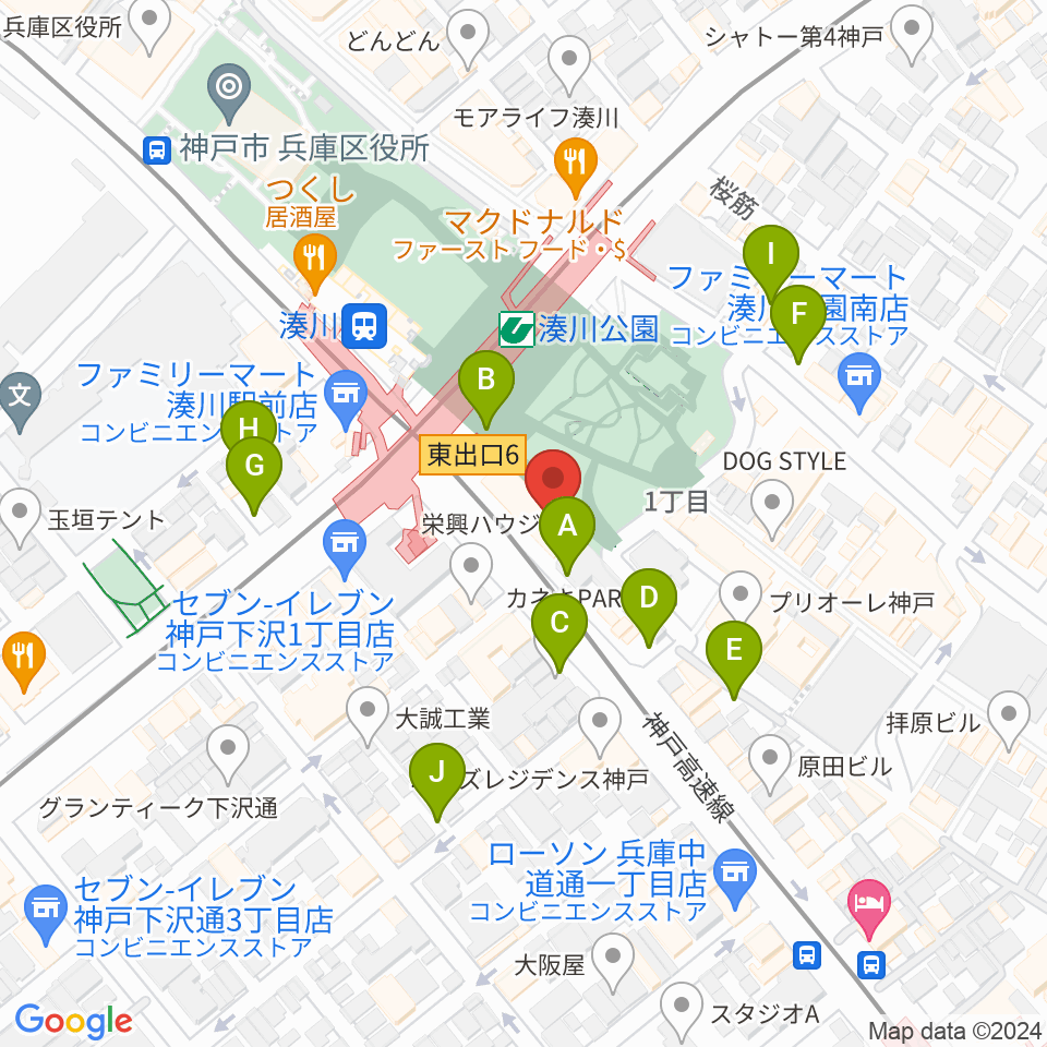 Key West周辺の駐車場・コインパーキング一覧地図