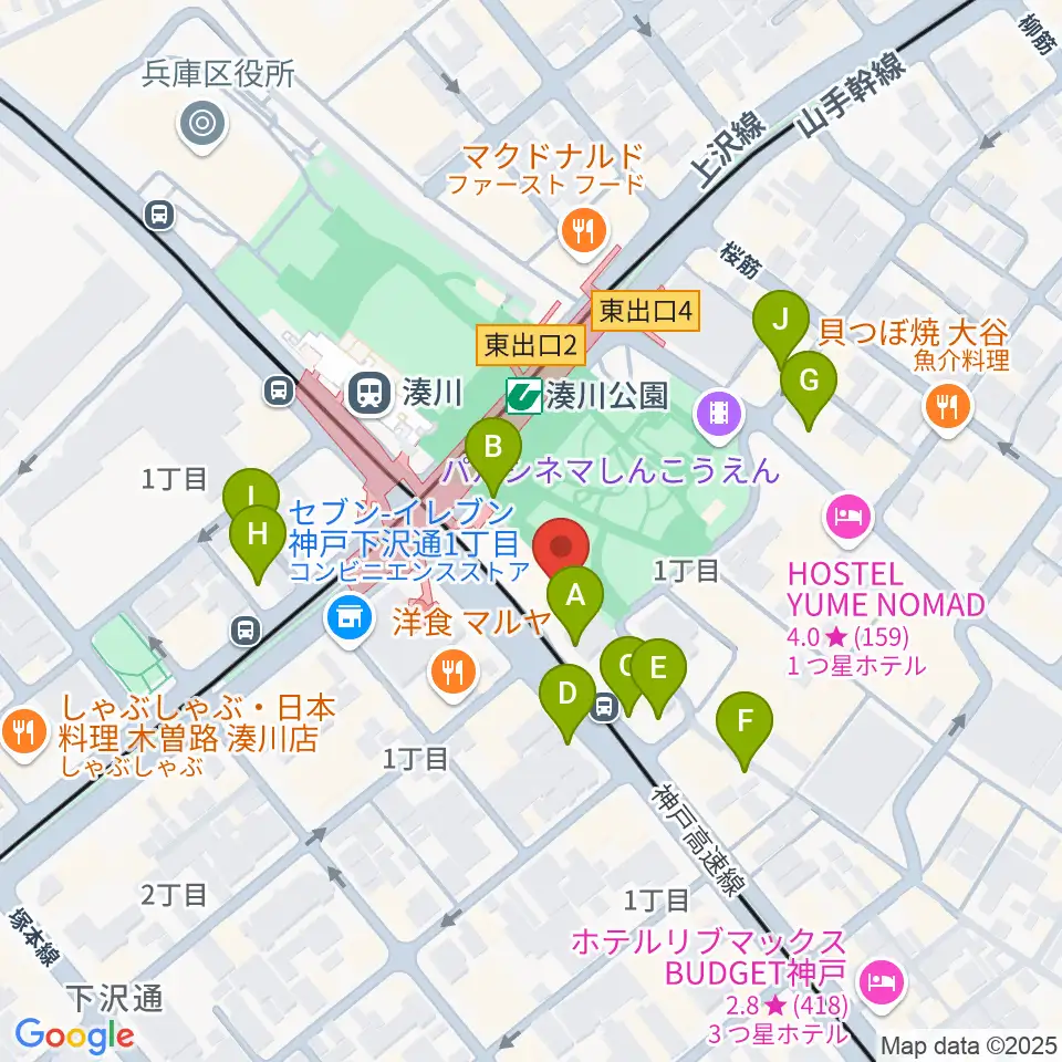 Key West周辺の駐車場・コインパーキング一覧地図