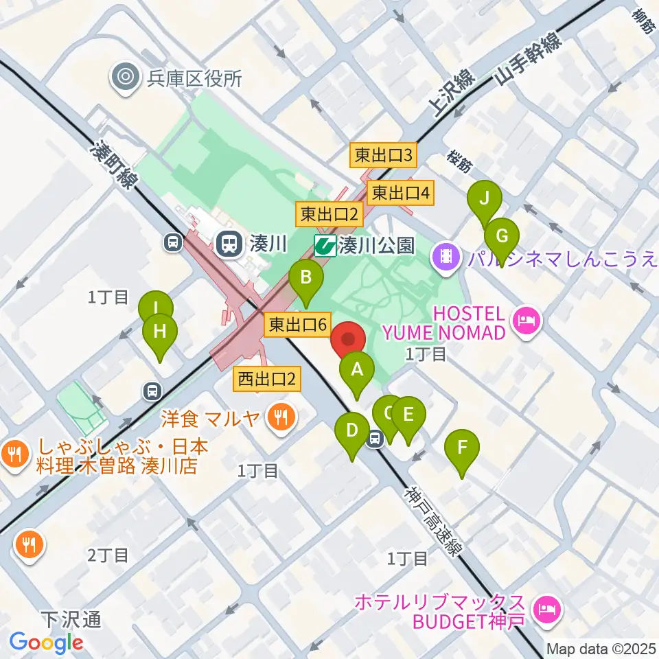 Key West周辺の駐車場・コインパーキング一覧地図