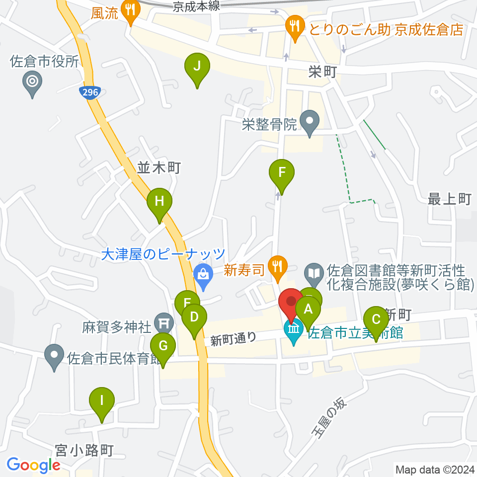 セイント・ディー周辺の駐車場・コインパーキング一覧地図