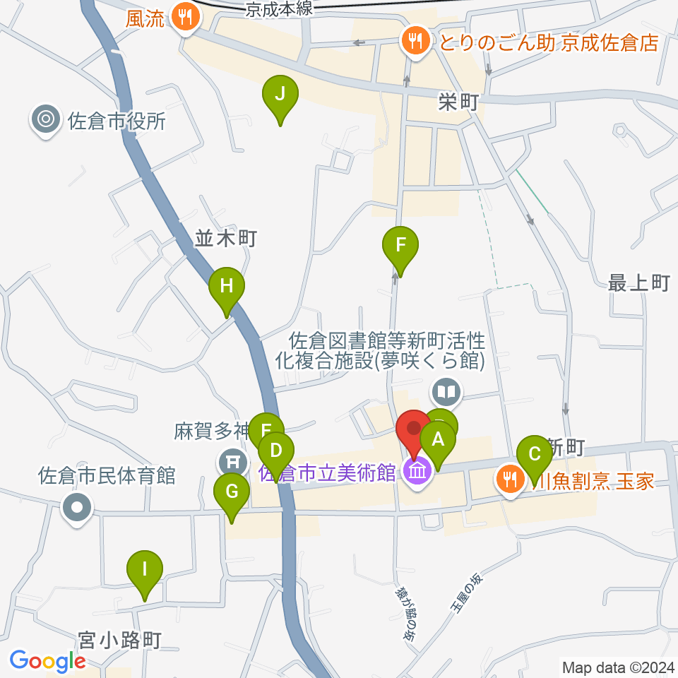 セイント・ディー周辺の駐車場・コインパーキング一覧地図