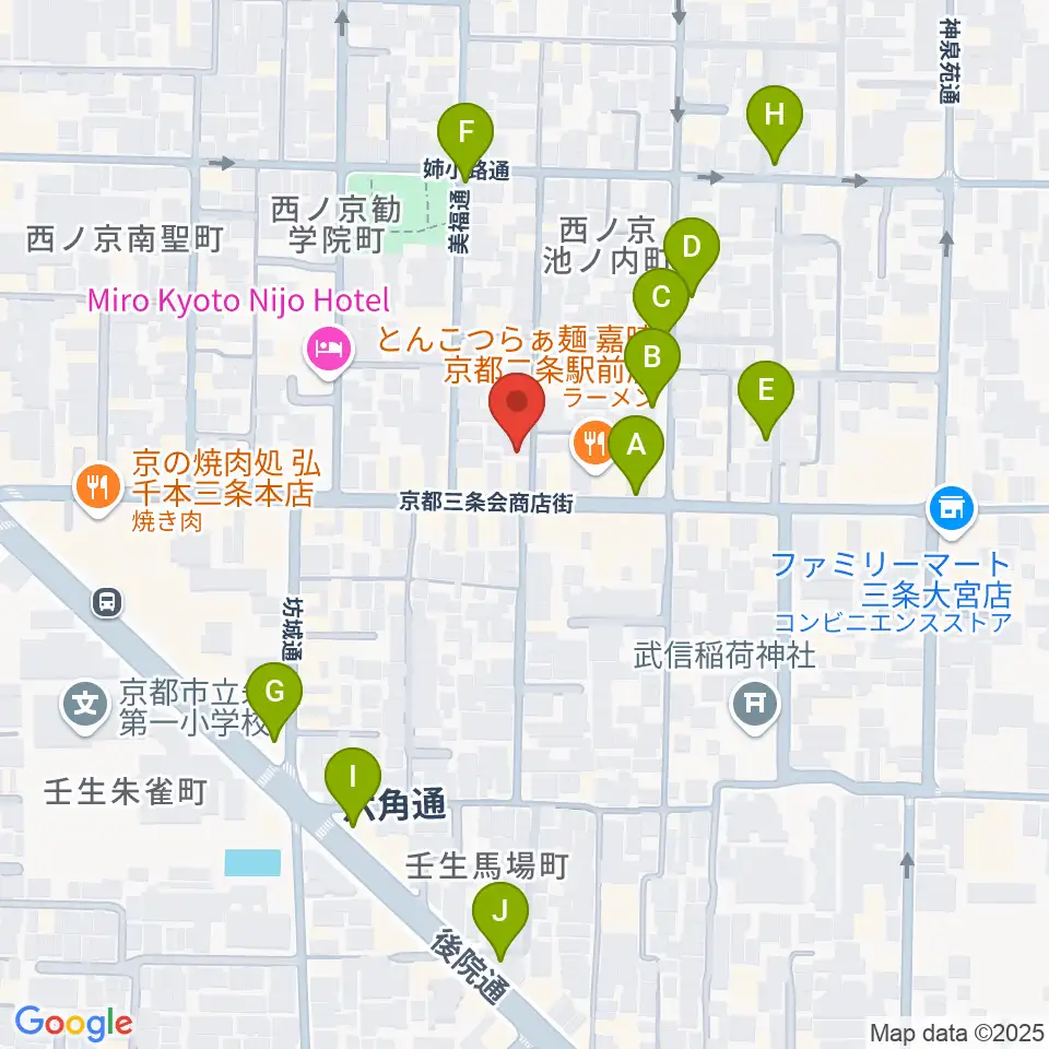 森ピアノ教室周辺の駐車場・コインパーキング一覧地図