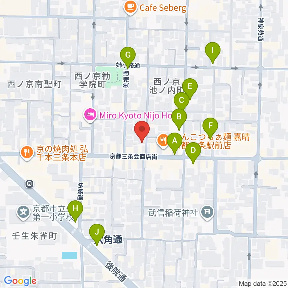 森ピアノ教室周辺の駐車場・コインパーキング一覧地図