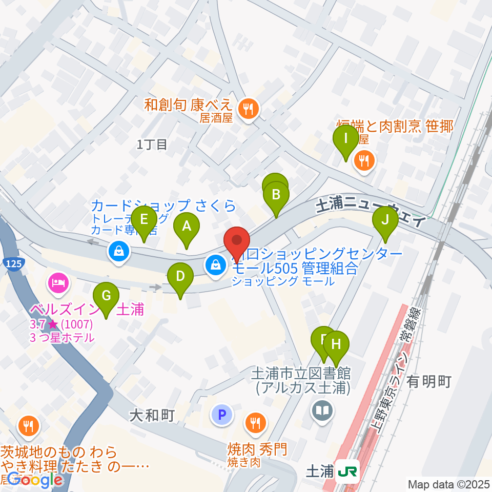 LINER NOTES周辺の駐車場・コインパーキング一覧地図