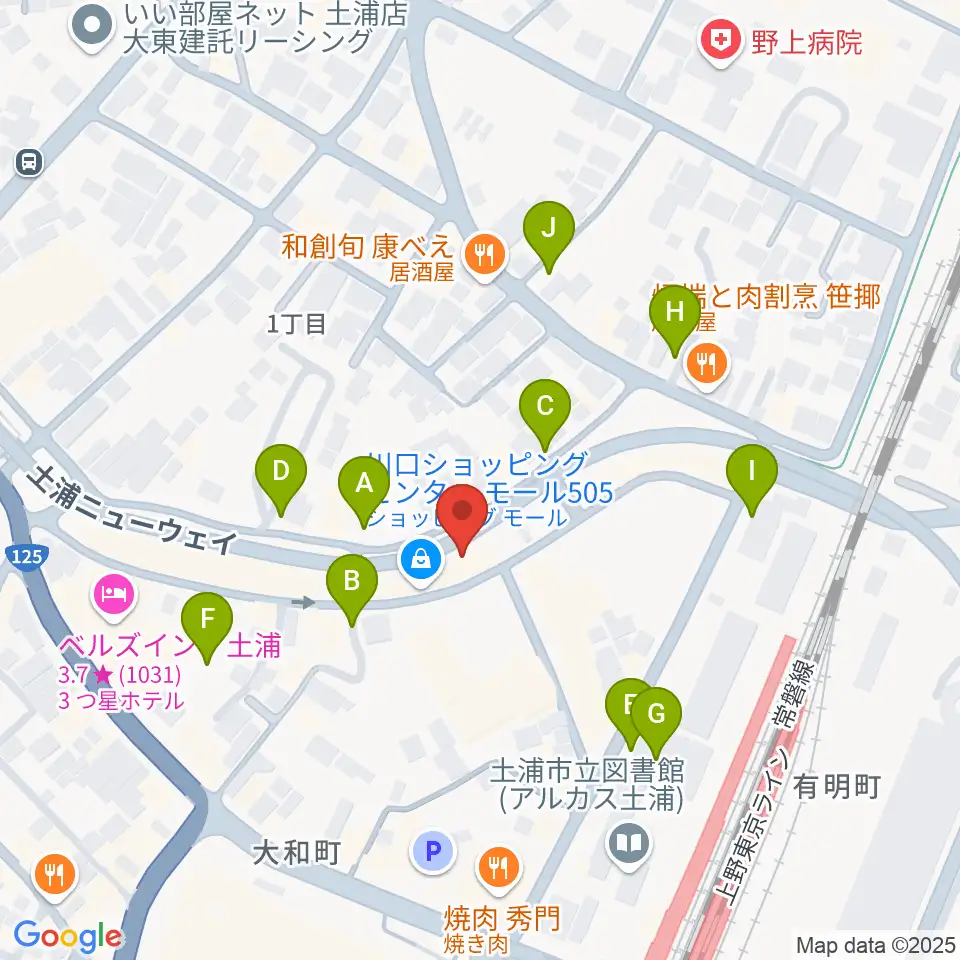 LINER NOTES周辺の駐車場・コインパーキング一覧地図