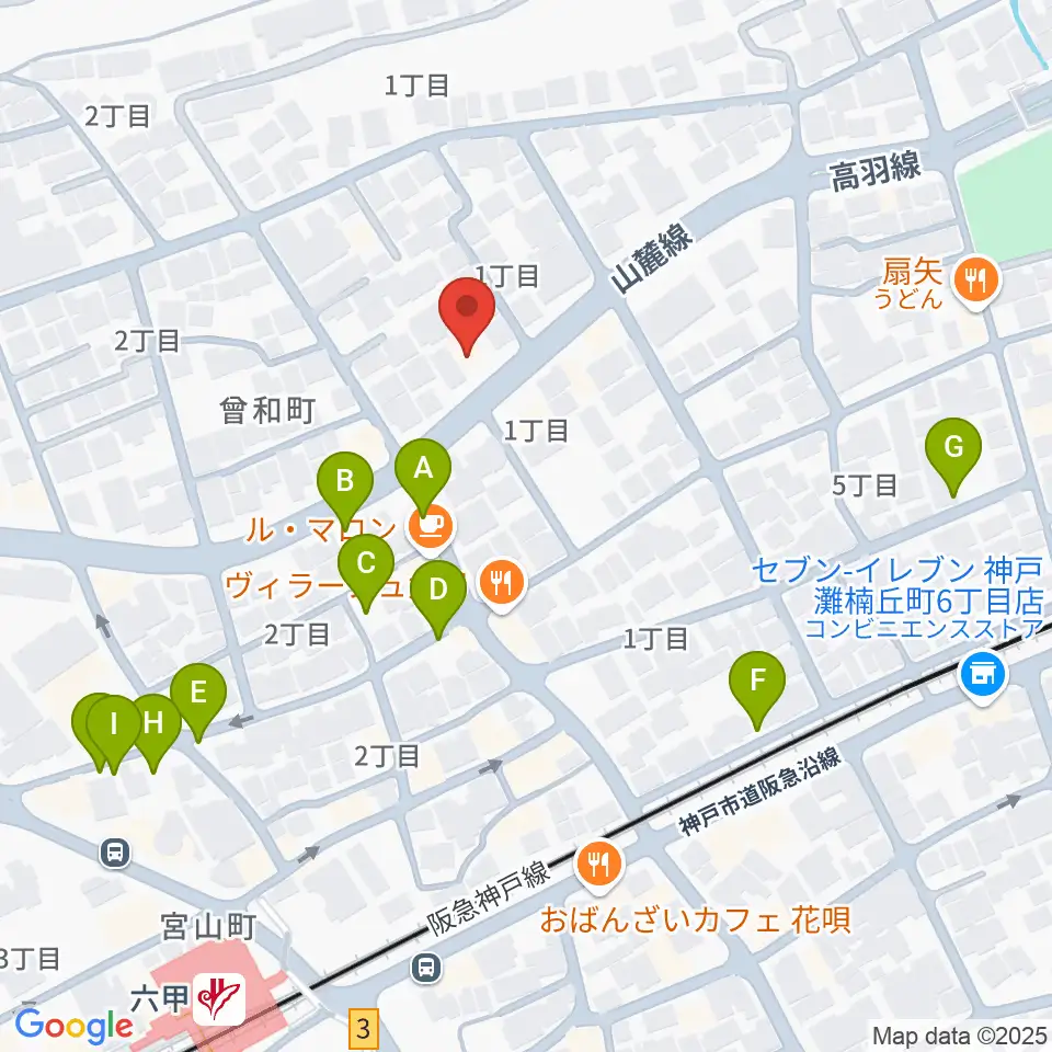 里夢 SATOM周辺の駐車場・コインパーキング一覧地図