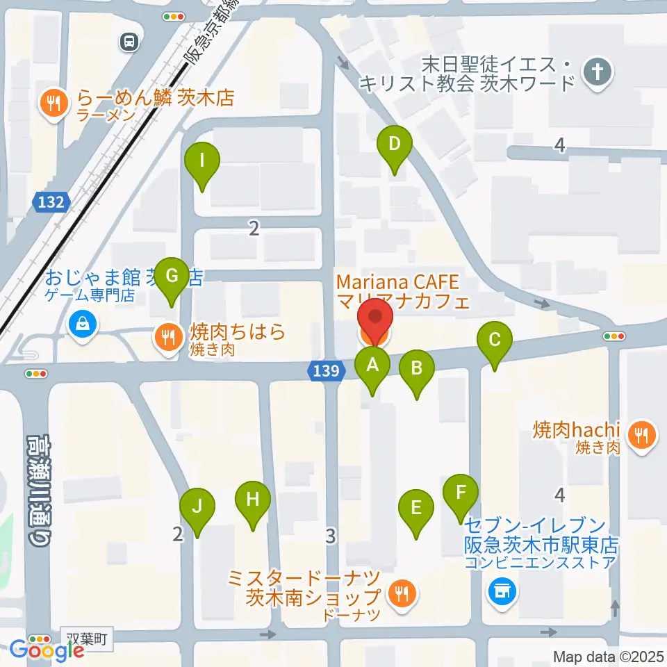 スタジオMSW周辺の駐車場・コインパーキング一覧地図