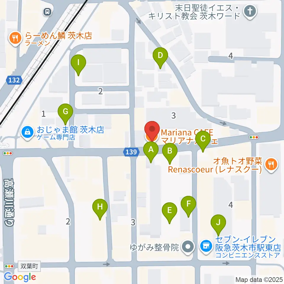 スタジオMSW周辺の駐車場・コインパーキング一覧地図