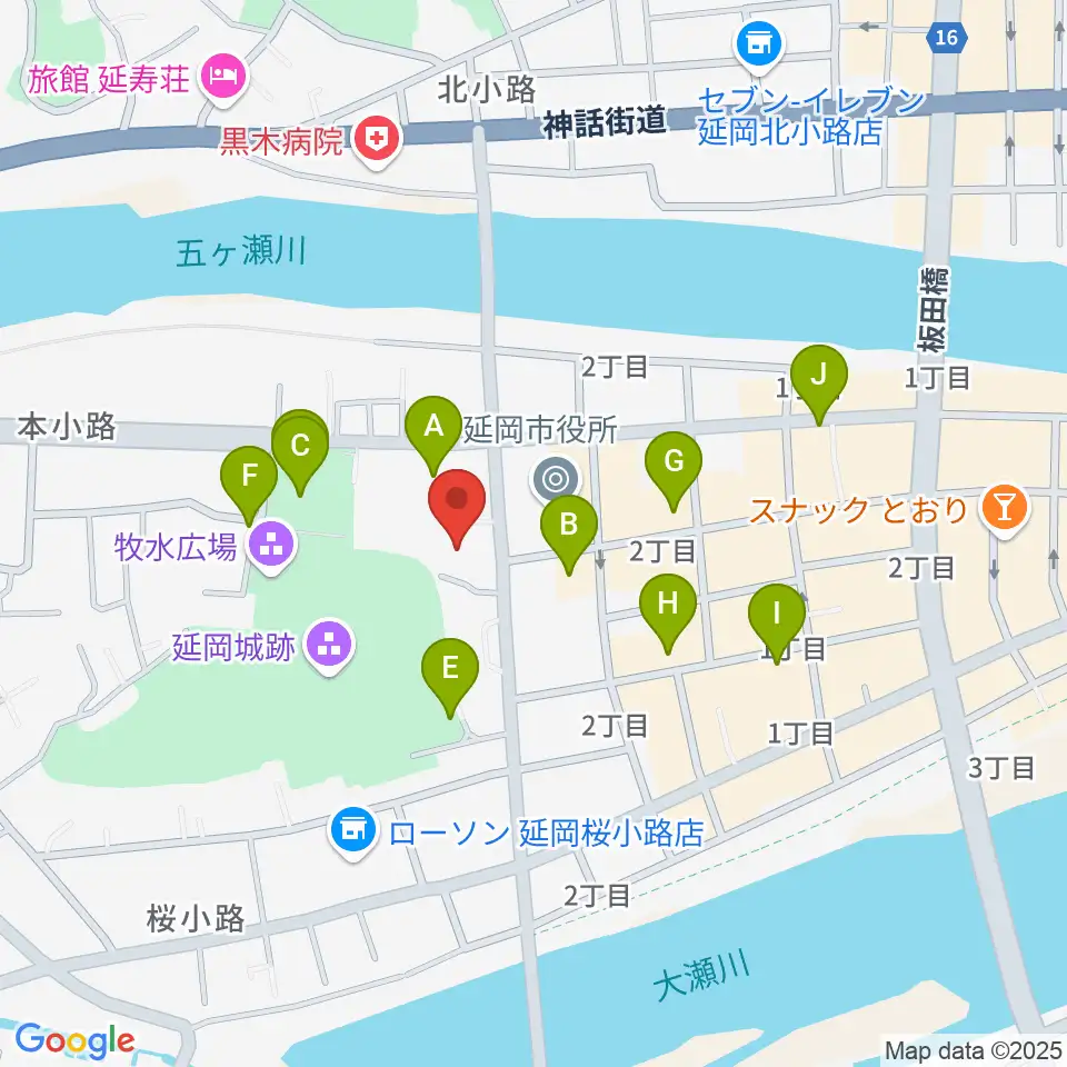 野口遵記念館周辺の駐車場・コインパーキング一覧地図