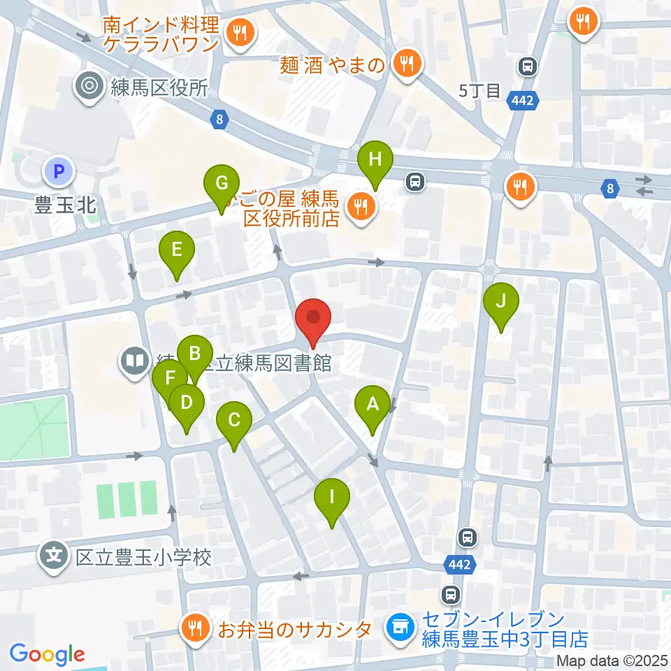 スタジオHappyBox周辺の駐車場・コインパーキング一覧地図