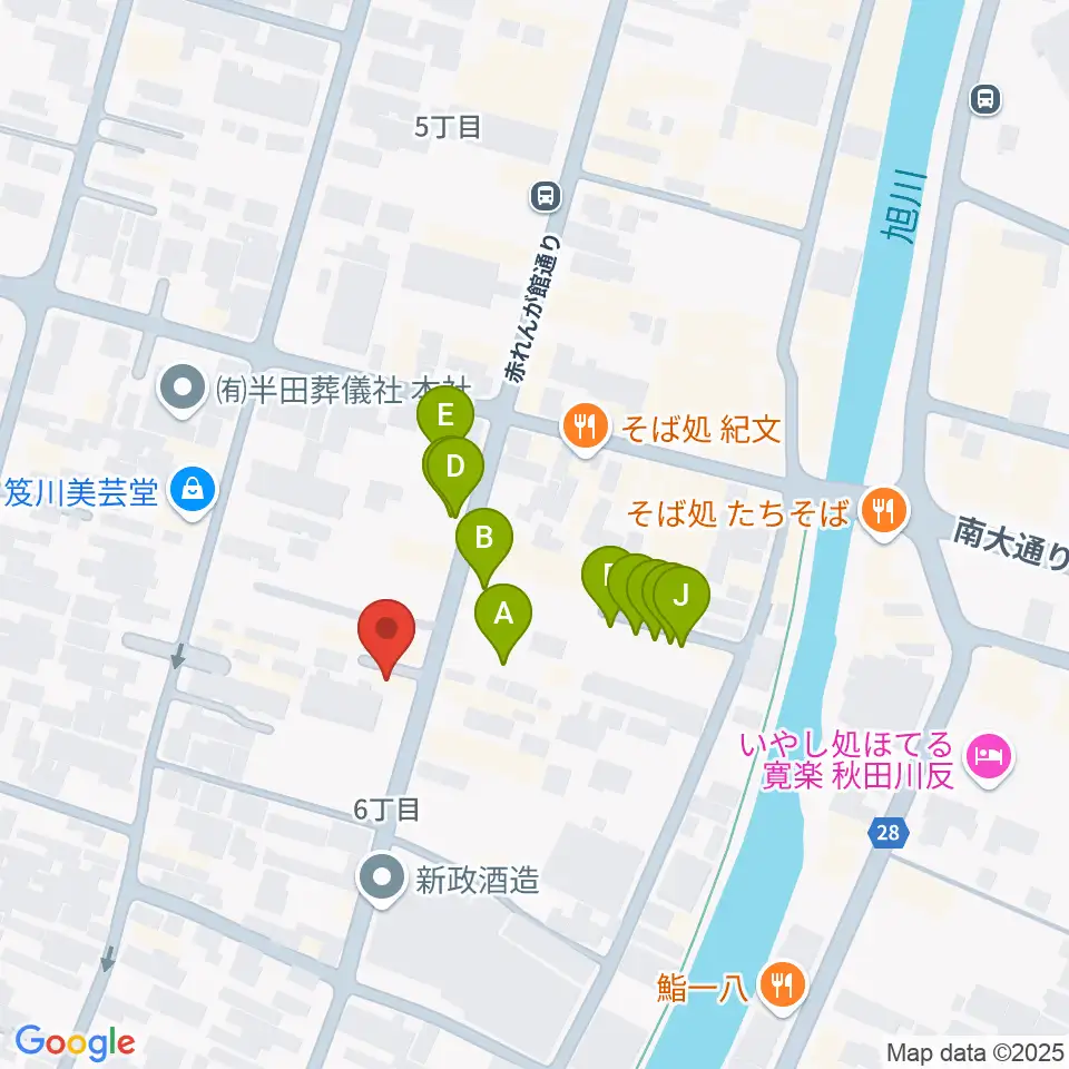 K-studio周辺の駐車場・コインパーキング一覧地図