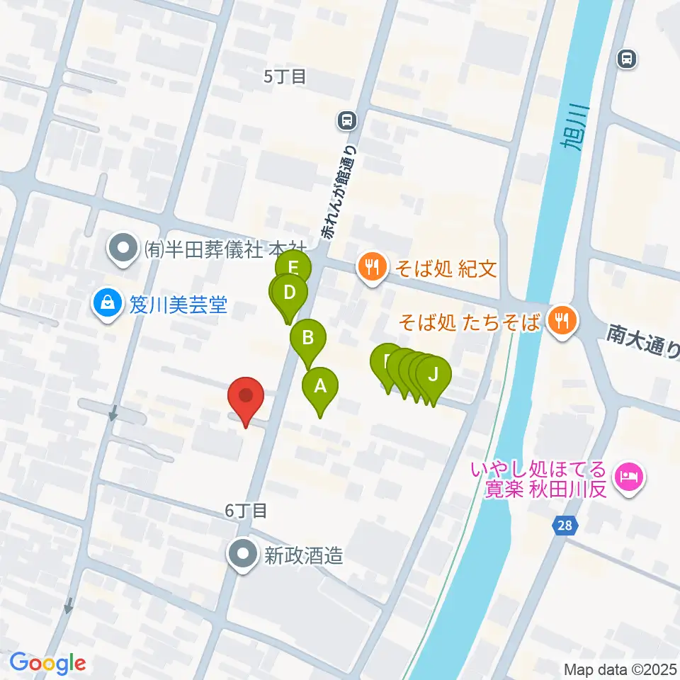 K-studio周辺の駐車場・コインパーキング一覧地図
