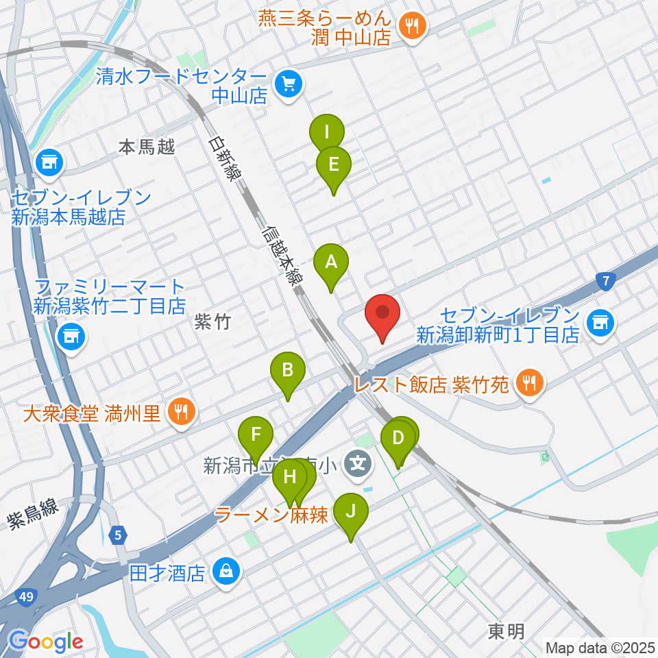 STB Studio周辺の駐車場・コインパーキング一覧地図