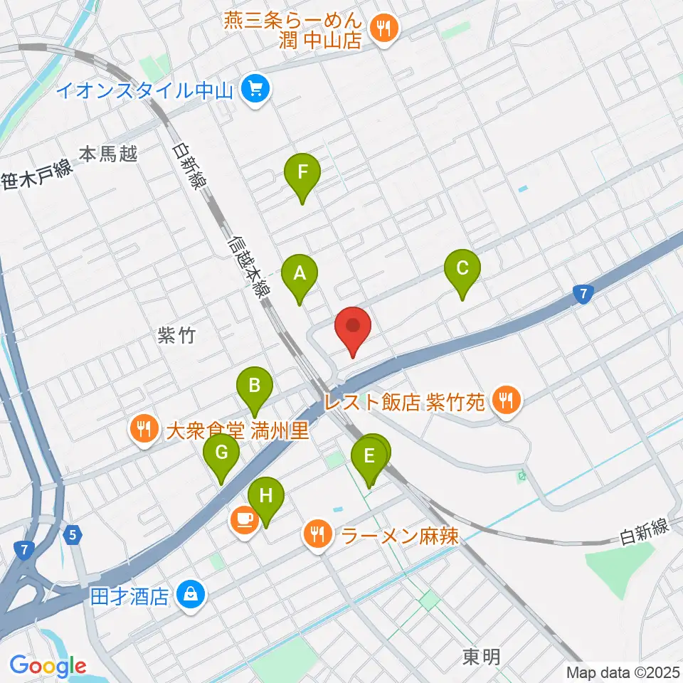 STB Studio周辺の駐車場・コインパーキング一覧地図