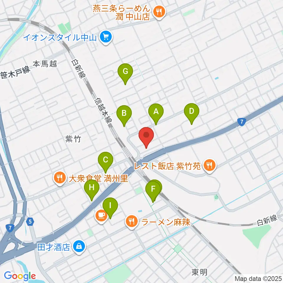 STB Studio周辺の駐車場・コインパーキング一覧地図