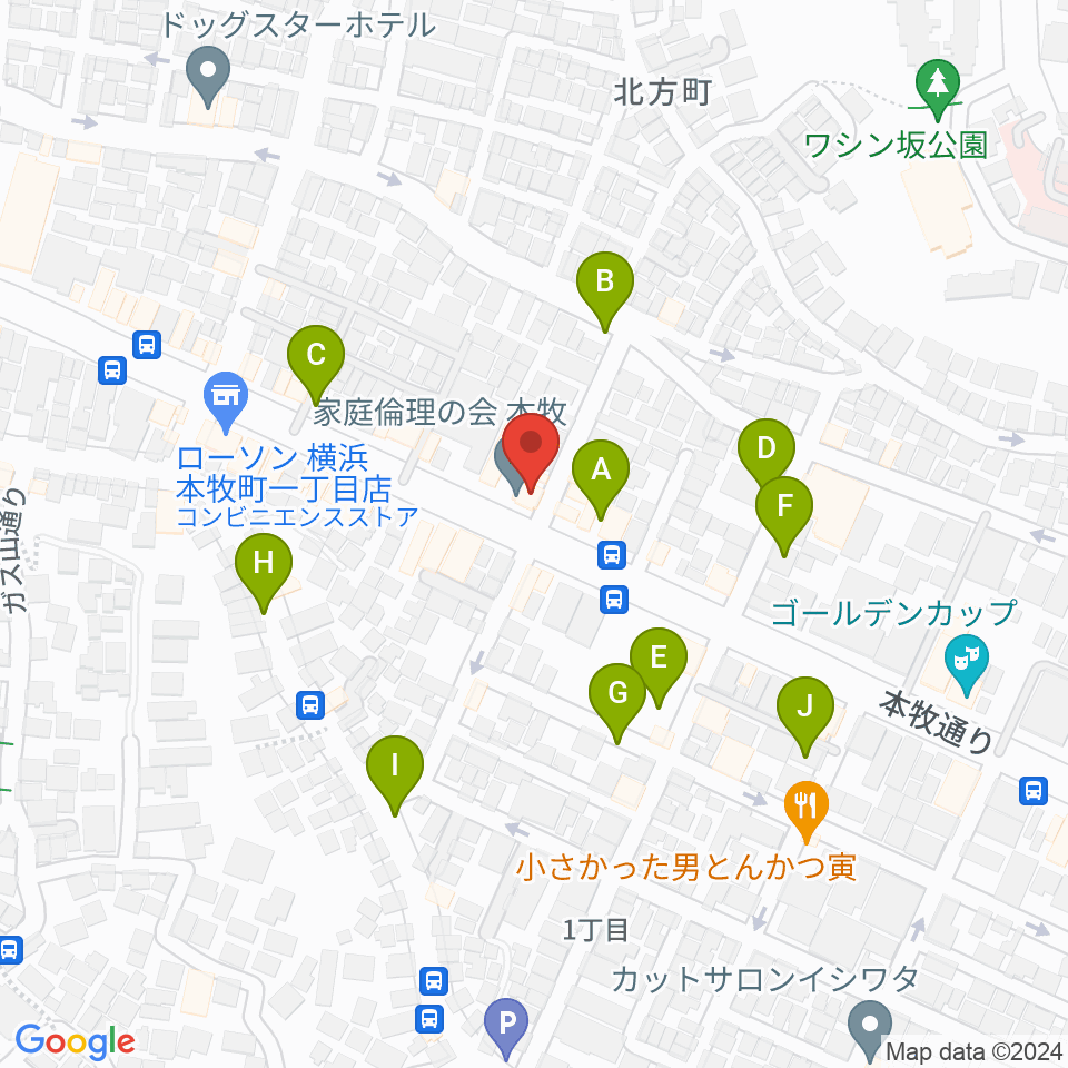 マリンFM周辺の駐車場・コインパーキング一覧地図