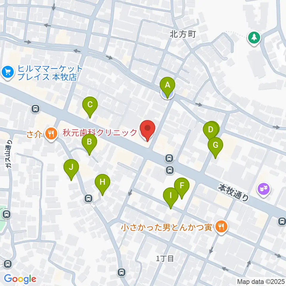マリンFM周辺の駐車場・コインパーキング一覧地図