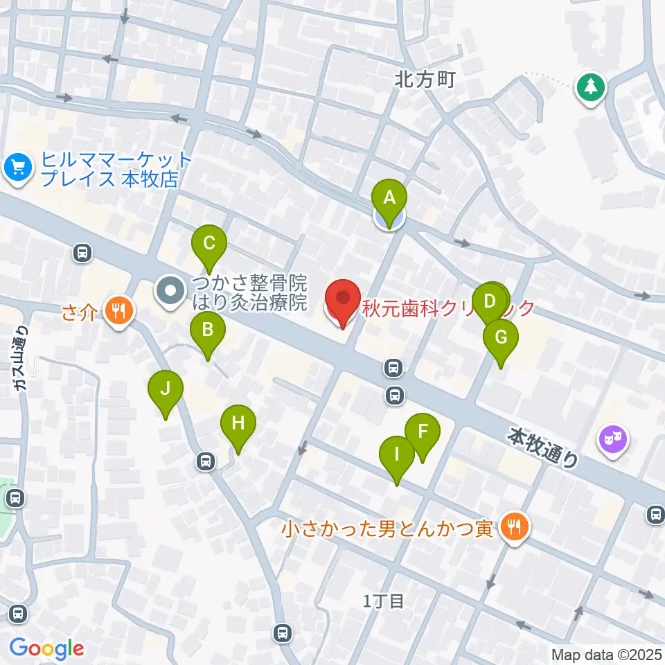 マリンFM周辺の駐車場・コインパーキング一覧地図