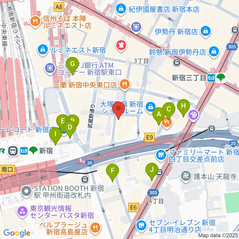 K’s cinema周辺の駐車場・コインパーキング一覧地図