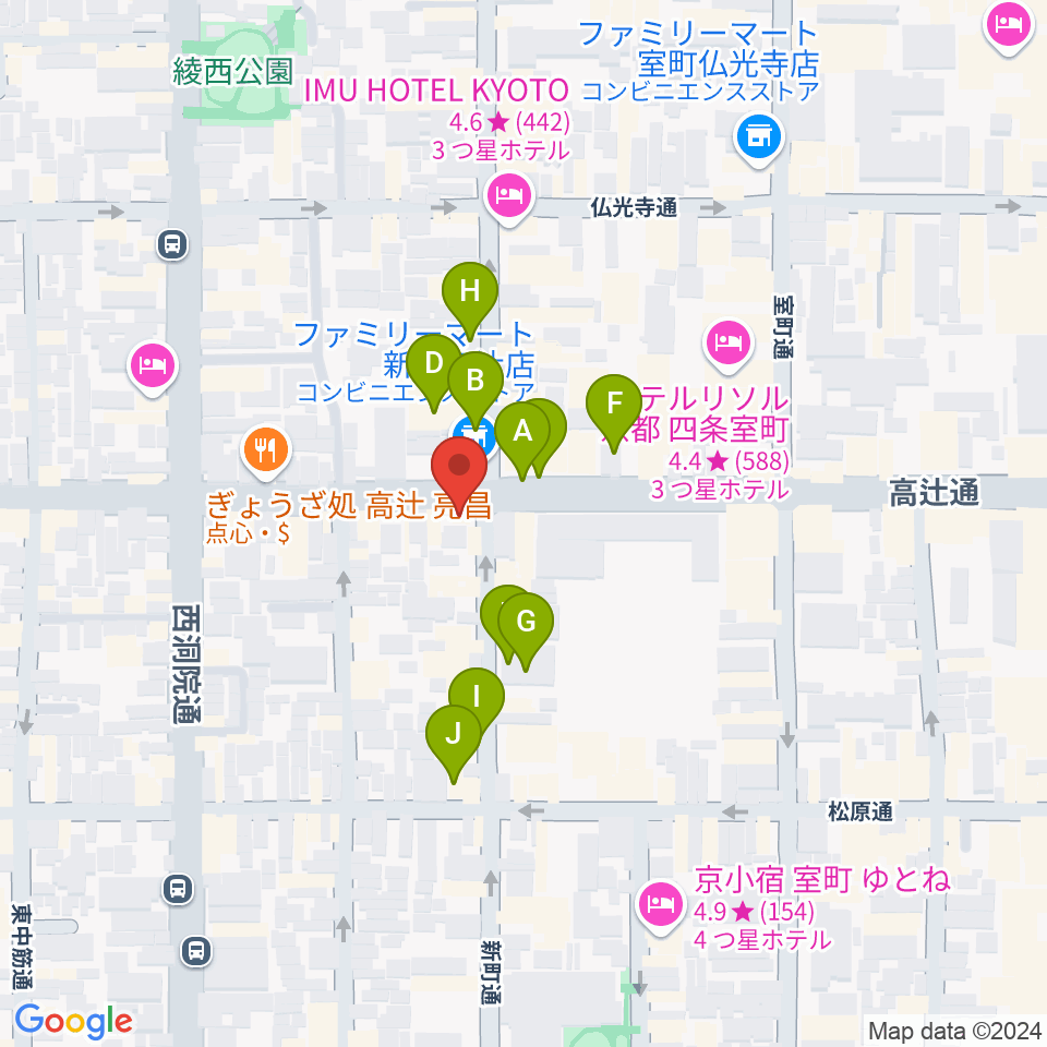 ティーステップ周辺の駐車場・コインパーキング一覧地図