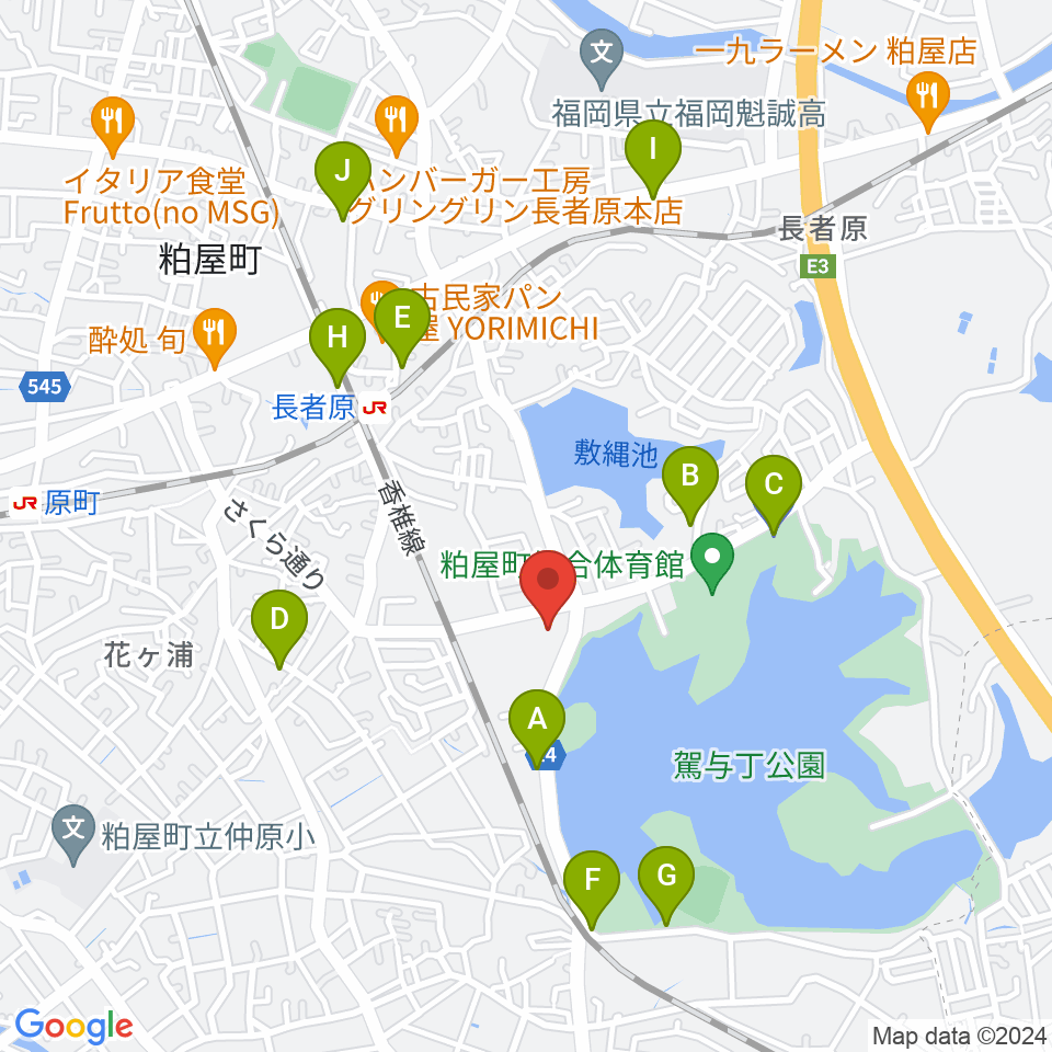 サンレイクかすや周辺の駐車場・コインパーキング一覧地図