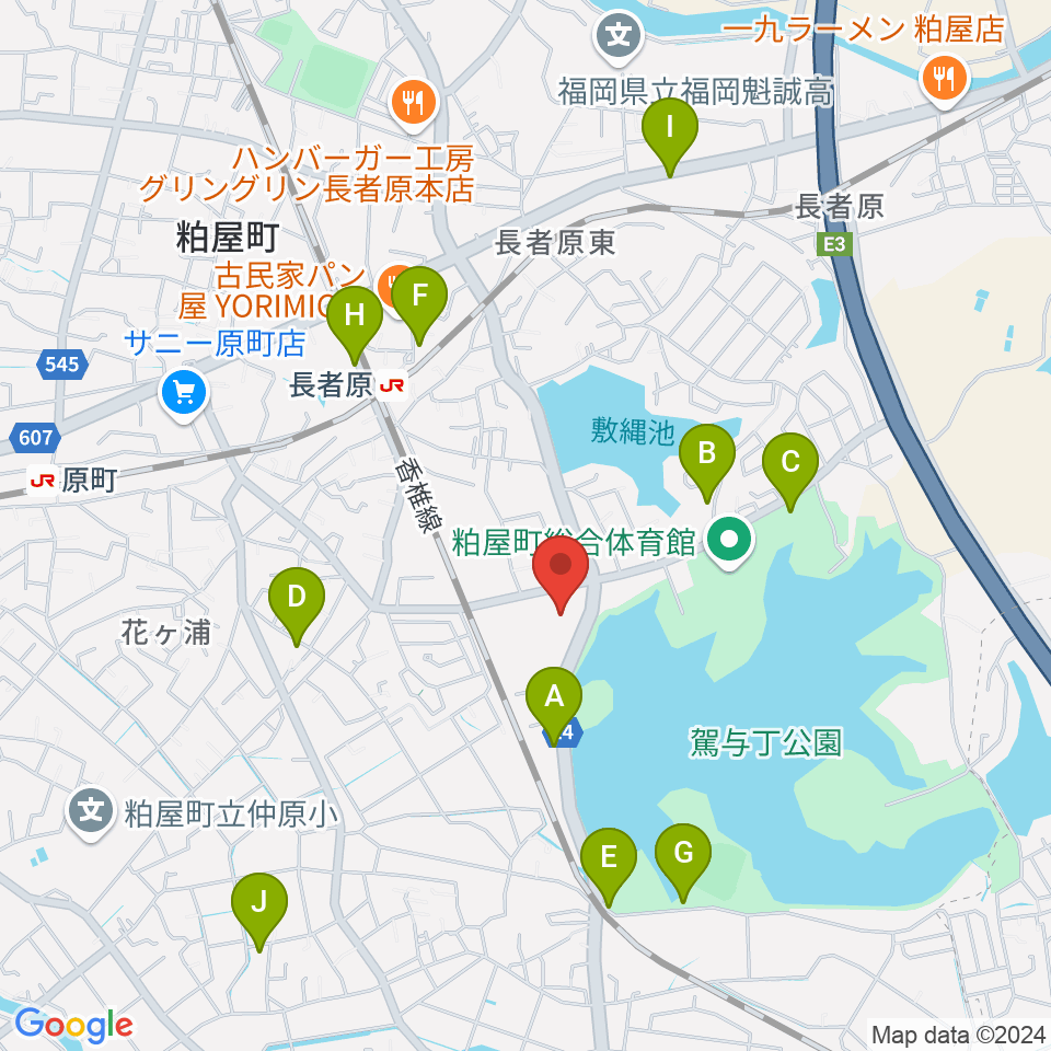 サンレイクかすや周辺の駐車場・コインパーキング一覧地図