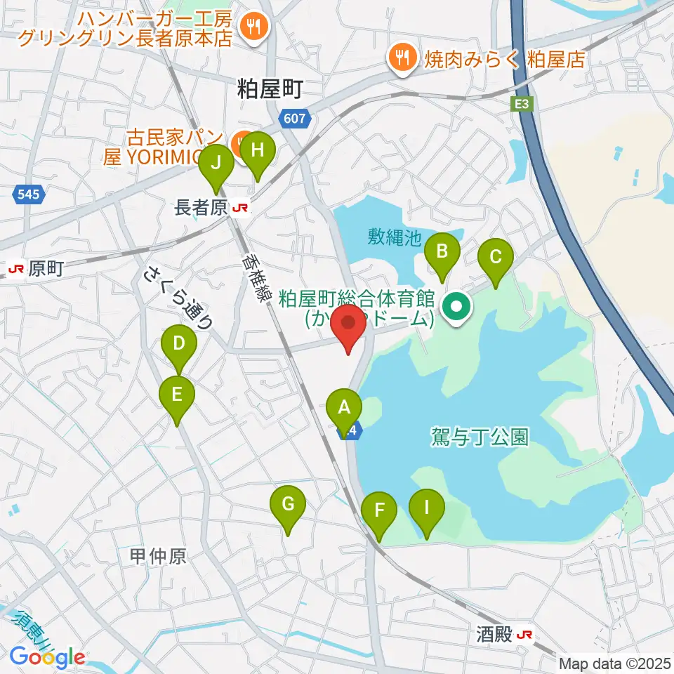 サンレイクかすや周辺の駐車場・コインパーキング一覧地図