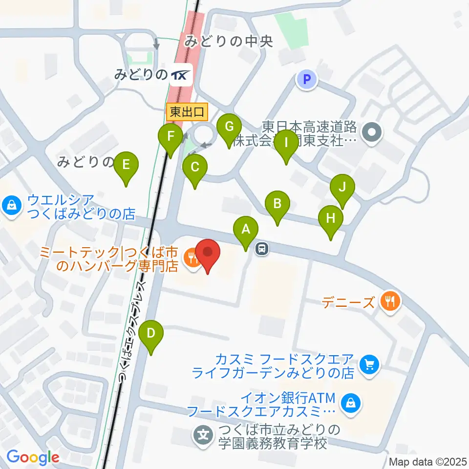 アーデン音楽館 みどりの教室周辺の駐車場・コインパーキング一覧地図