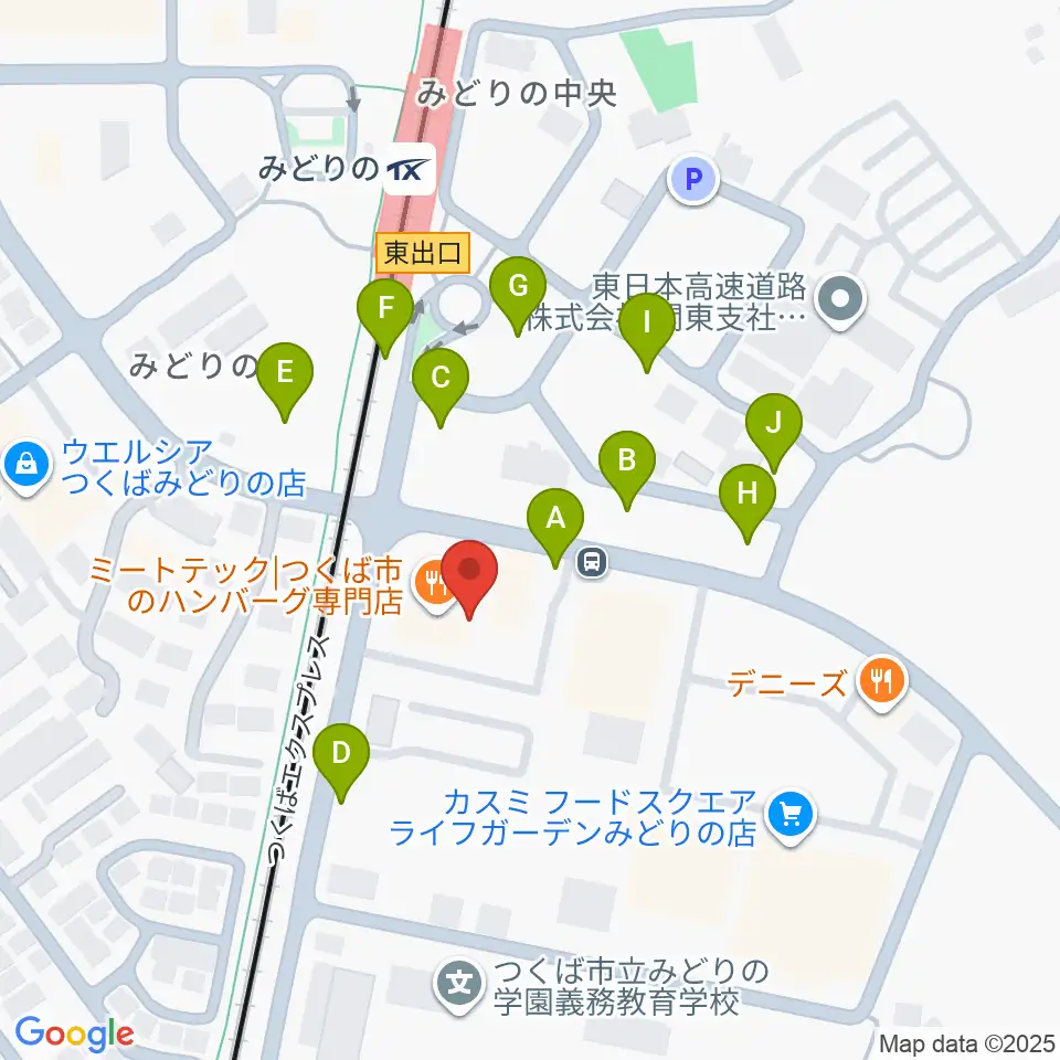 アーデン音楽館 みどりの教室周辺の駐車場・コインパーキング一覧地図