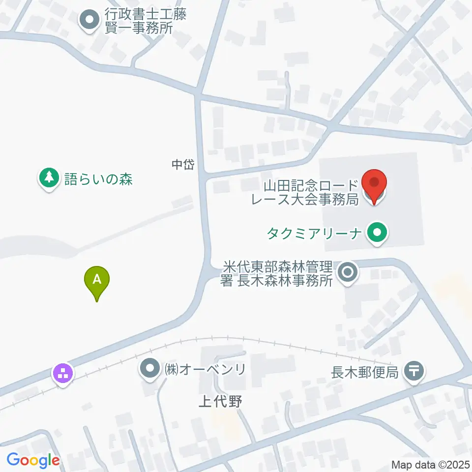 タクミアリーナ周辺の駐車場・コインパーキング一覧地図