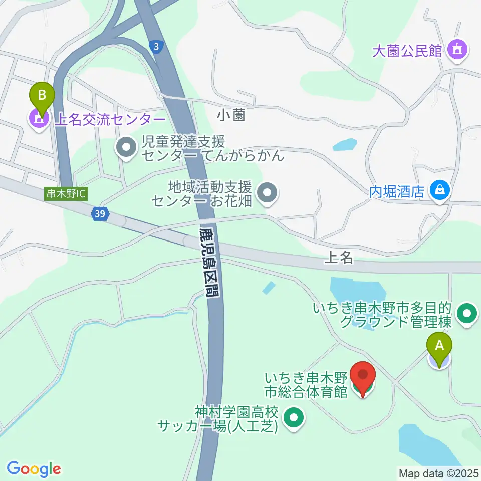 Fアリーナいちき串木野周辺の駐車場・コインパーキング一覧地図