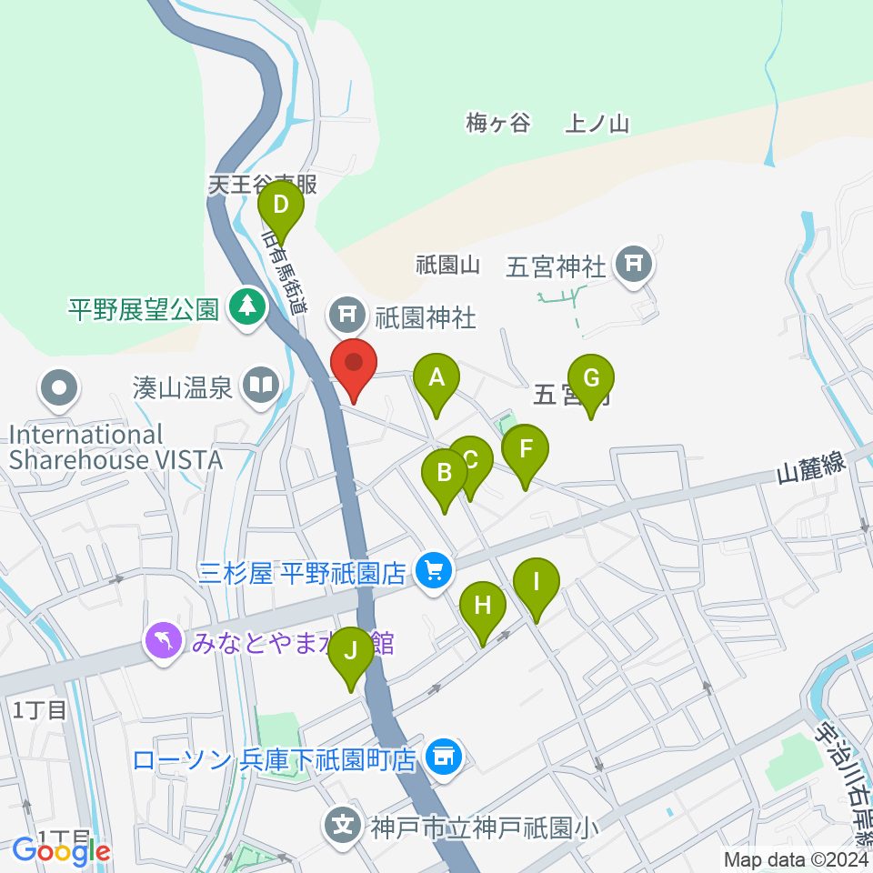 三原Jazz家庭教室周辺の駐車場・コインパーキング一覧地図