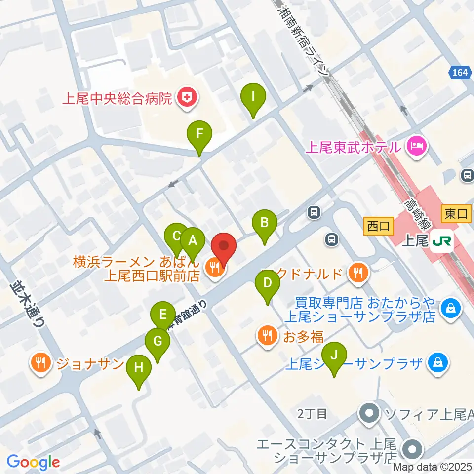 Dover Guitar Shop周辺の駐車場・コインパーキング一覧地図