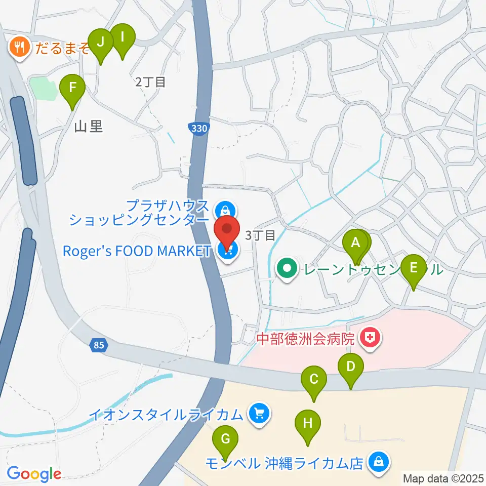 シネマプラザハウス周辺の駐車場・コインパーキング一覧地図
