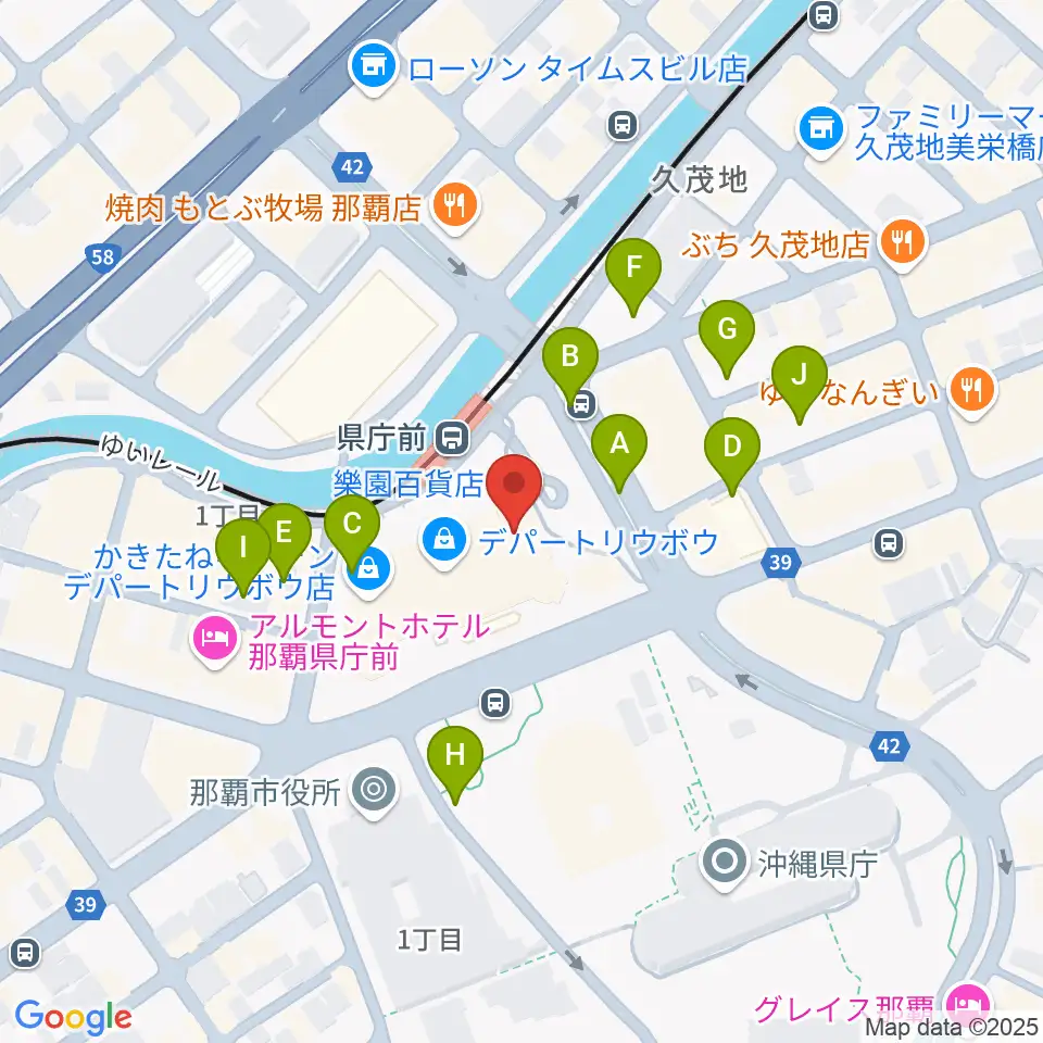 シネマパレット 周辺の駐車場・コインパーキング一覧地図