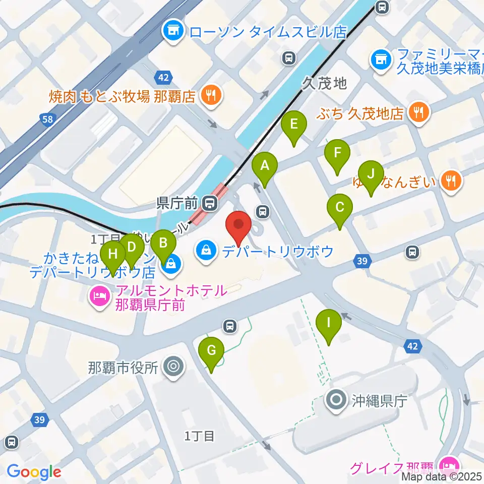 シネマパレット 周辺の駐車場・コインパーキング一覧地図