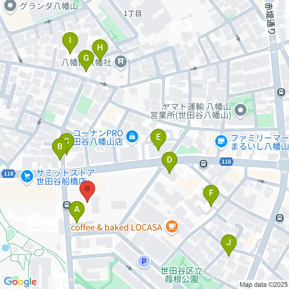 アップス 希望丘青少年交流センター周辺の駐車場・コインパーキング一覧地図