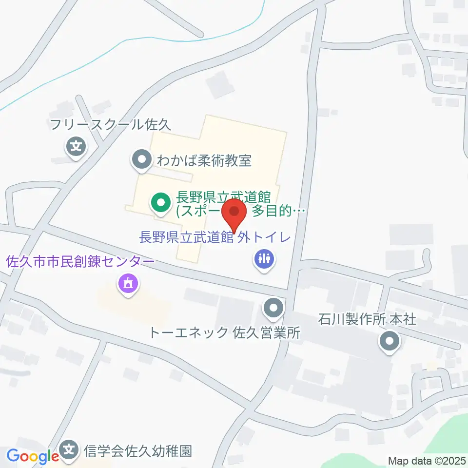 長野県立武道館周辺の駐車場・コインパーキング一覧地図