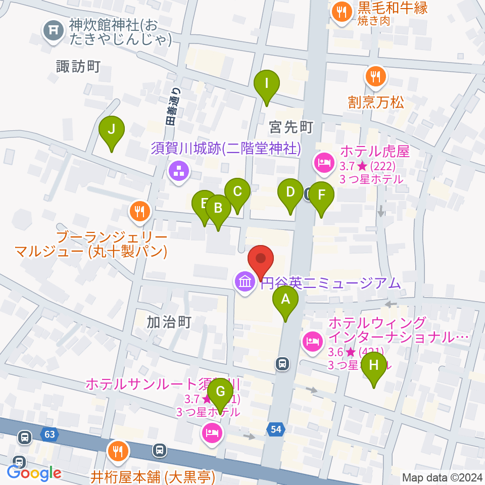 ウルトラFM周辺の駐車場・コインパーキング一覧地図